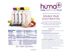 Load image into Gallery viewer, Huma Energy Gels PLUS - TRIAL PACKS - SAVE 10%!
