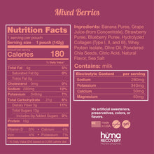 Load image into Gallery viewer, Huma Recovery Smoothies