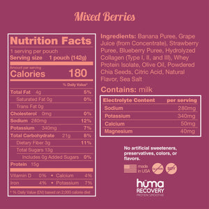 Huma Recovery Smoothies